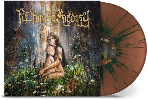 Fit for an Autopsy - Oh What the Future Holds - Brown Dark Green Splatter