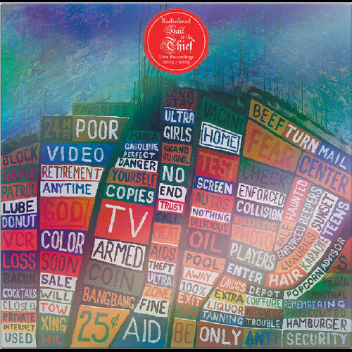 Hail To The Thief Poster RADIOHEAD Hail To The Thief BANNER 2x2 Ft