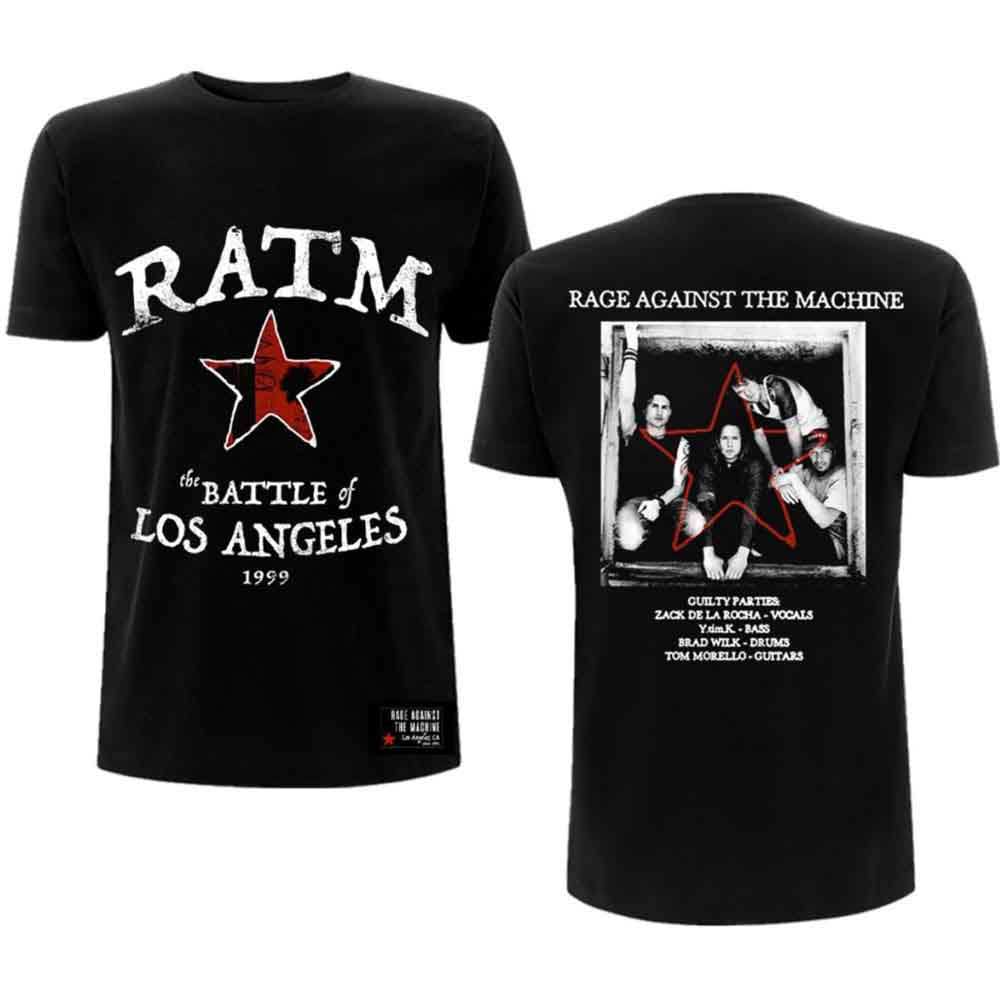 Rage against the machine Gun & Star Tシャツ Rage Against The Machine Battle Star [T-Shirt] – Loudwire