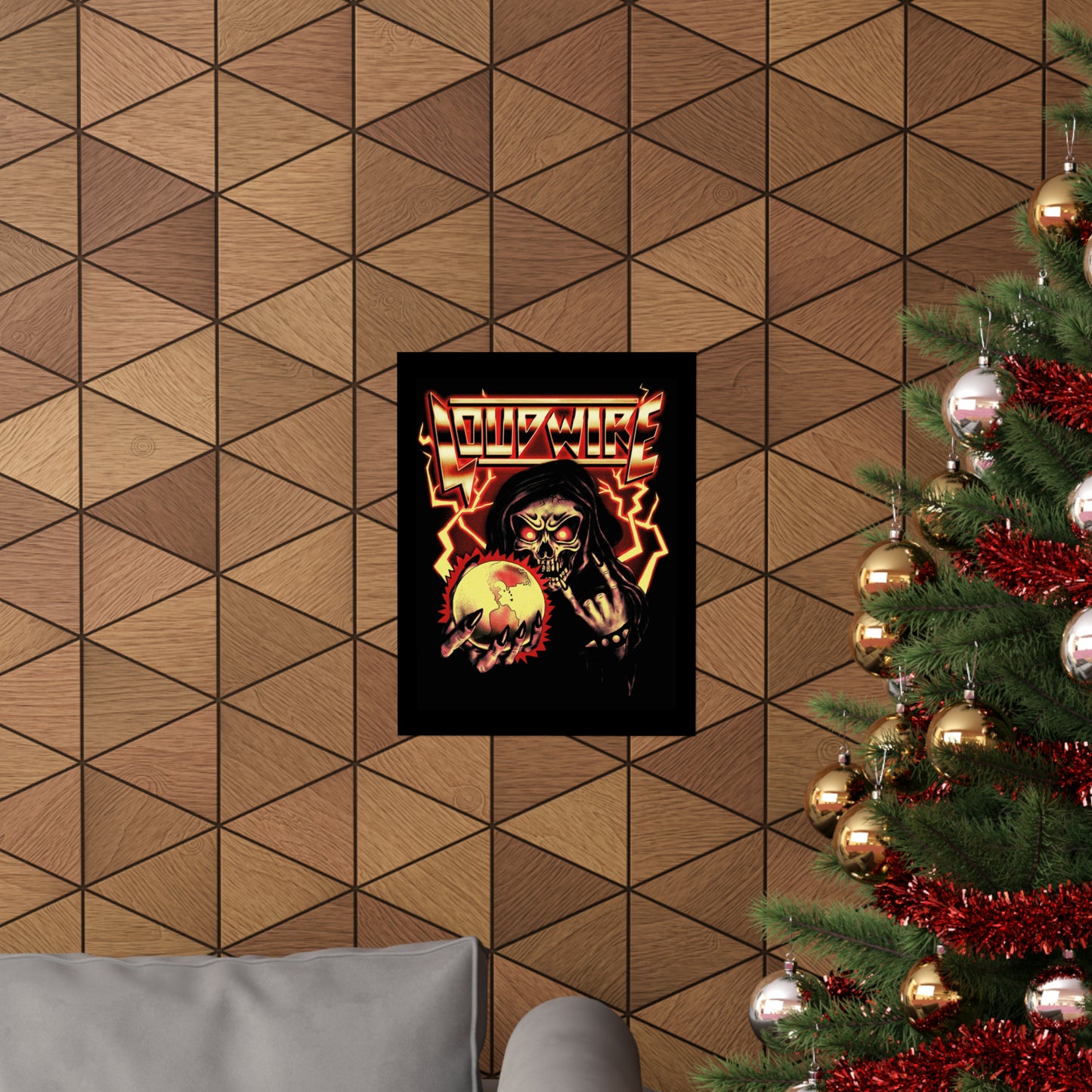 '80s METAL POSTERS (Gold)