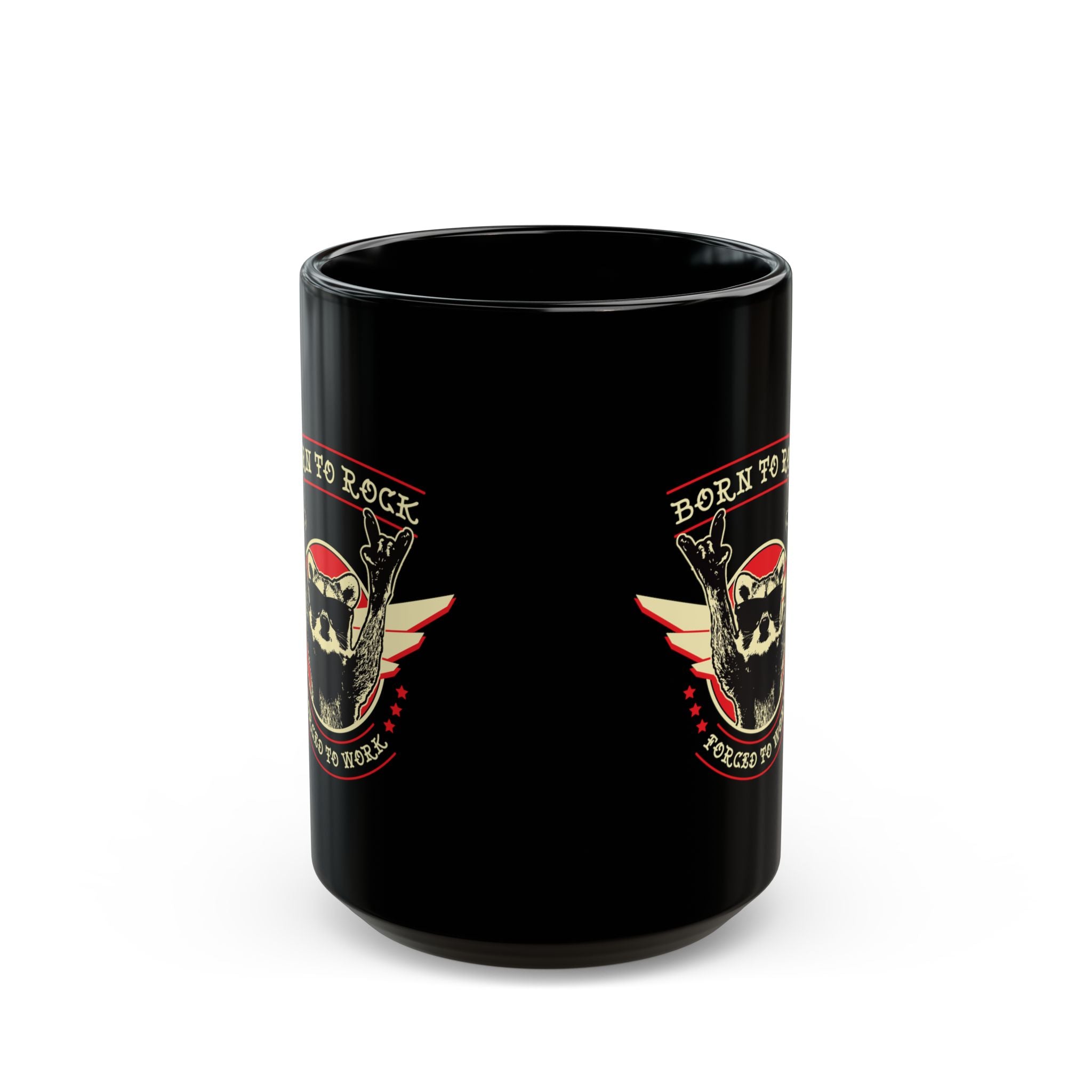 Born to Rock, Forced to Work Mug