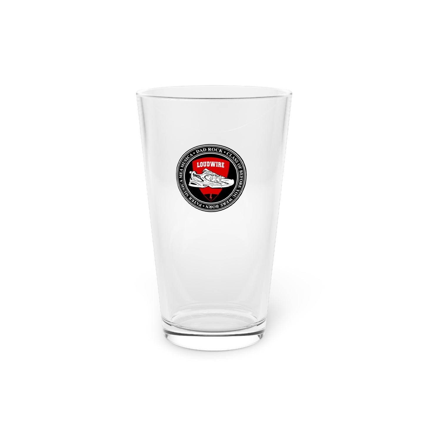 Dad Crest Pint Glass