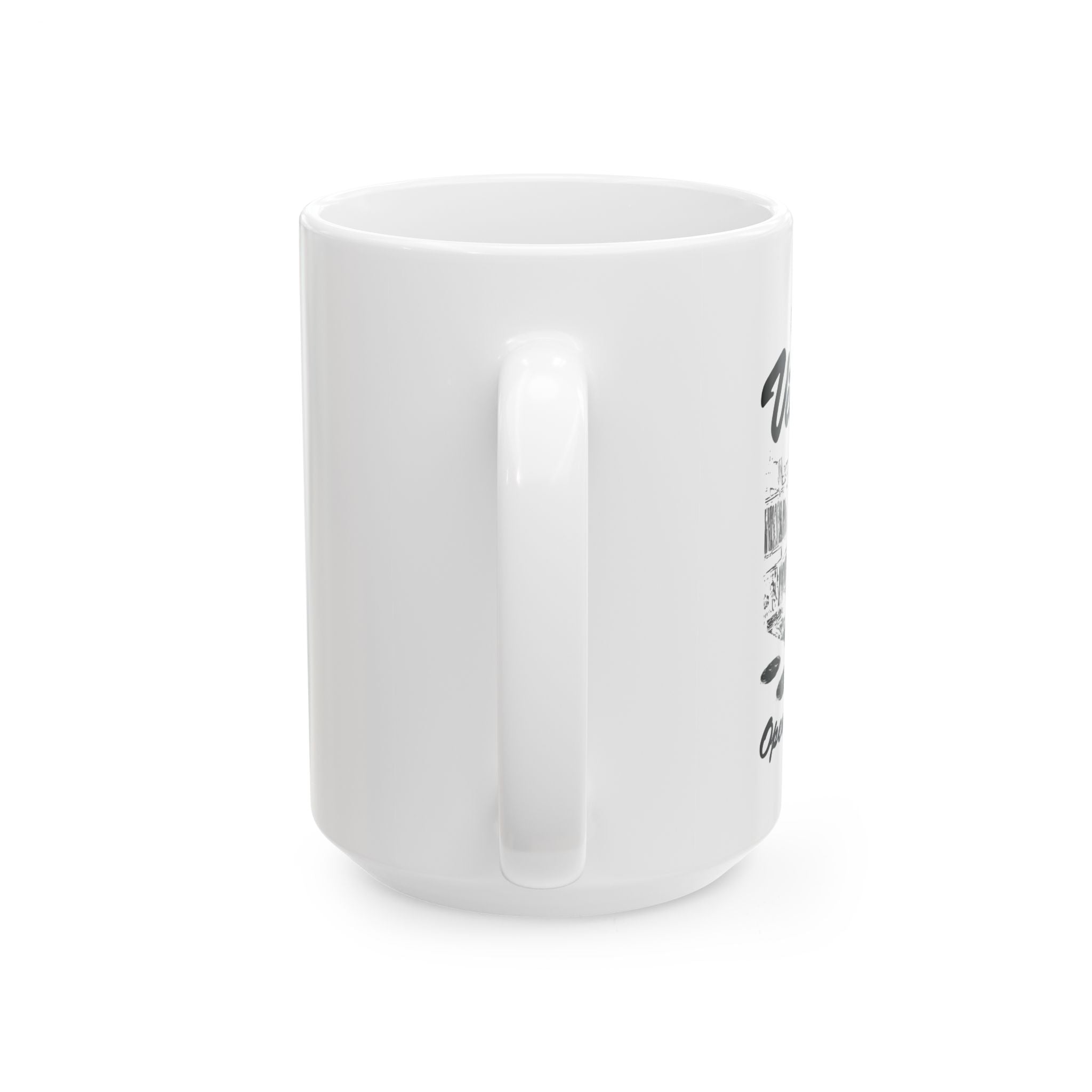Vinyl Club White Mug