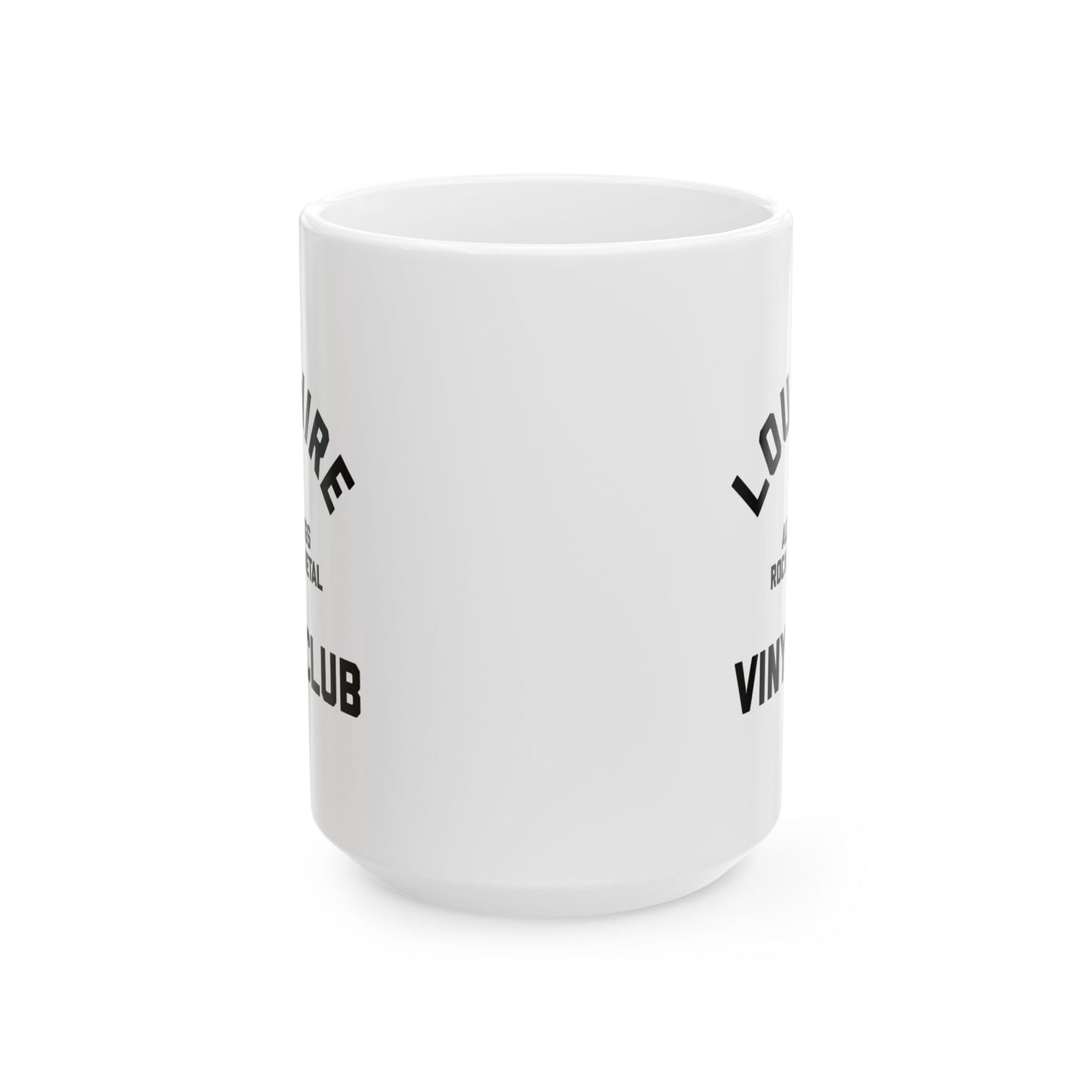 Loudwire Vinyl Club White Mug