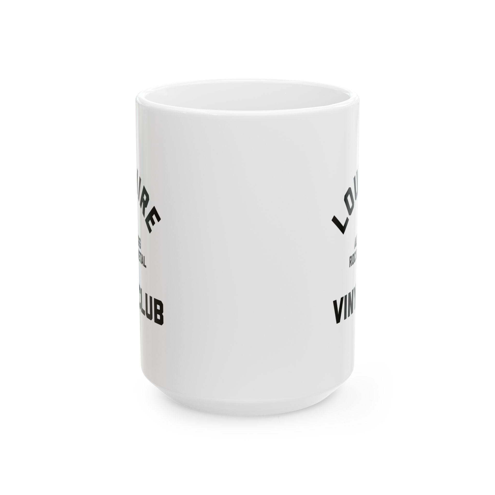 Loudwire Vinyl Club White Mug