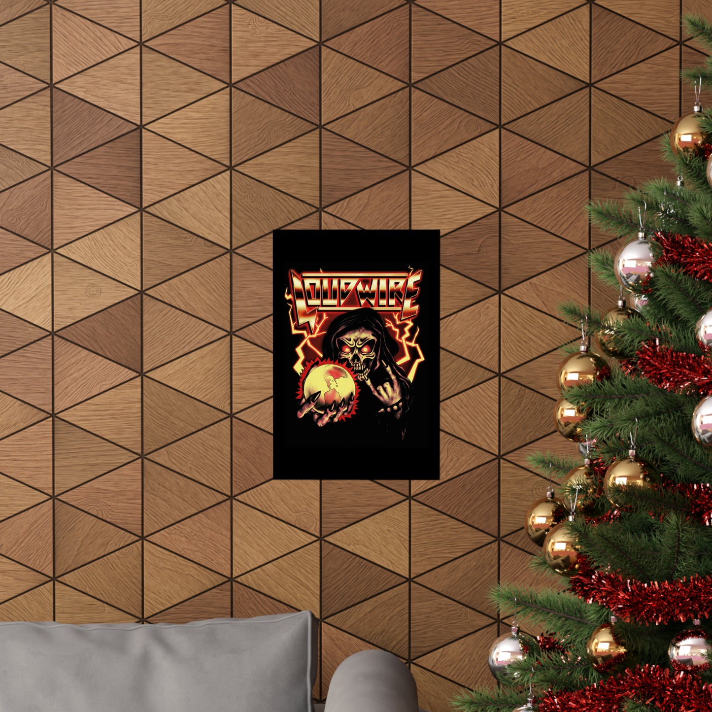 '80s METAL POSTERS (Gold)