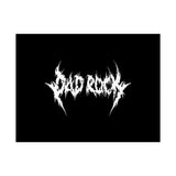 Dad Rock Death Metal Poster