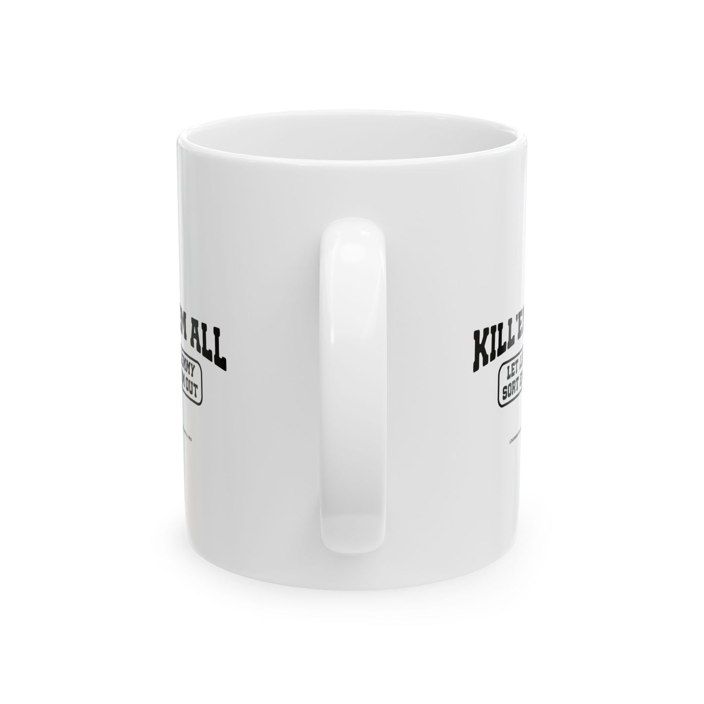 Lemmy Kill 'Em All White Mug