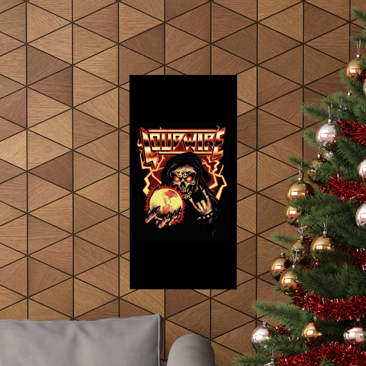 '80s METAL POSTERS (Gold)