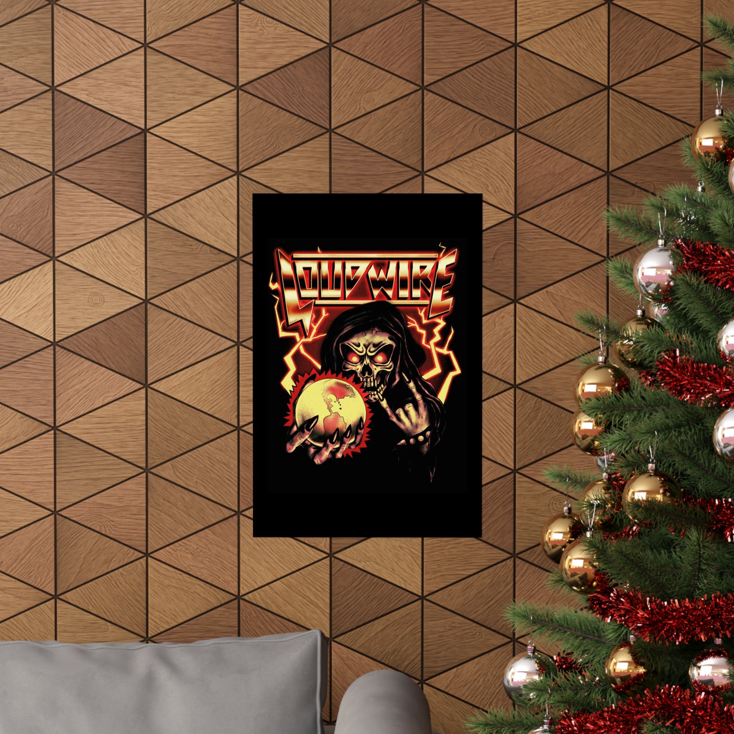 '80s METAL POSTERS (Gold)