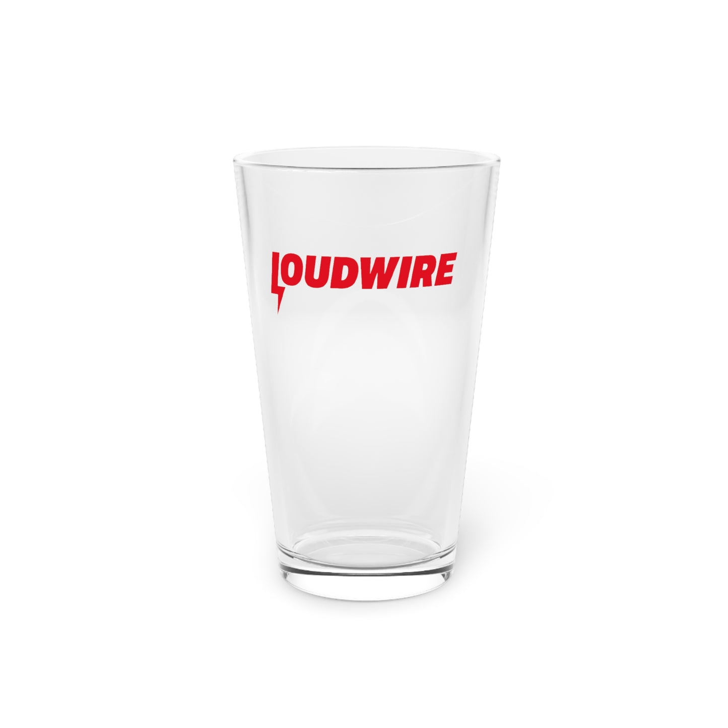LOUDWIRE PINT GLASS