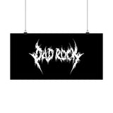 Dad Rock Death Metal Poster