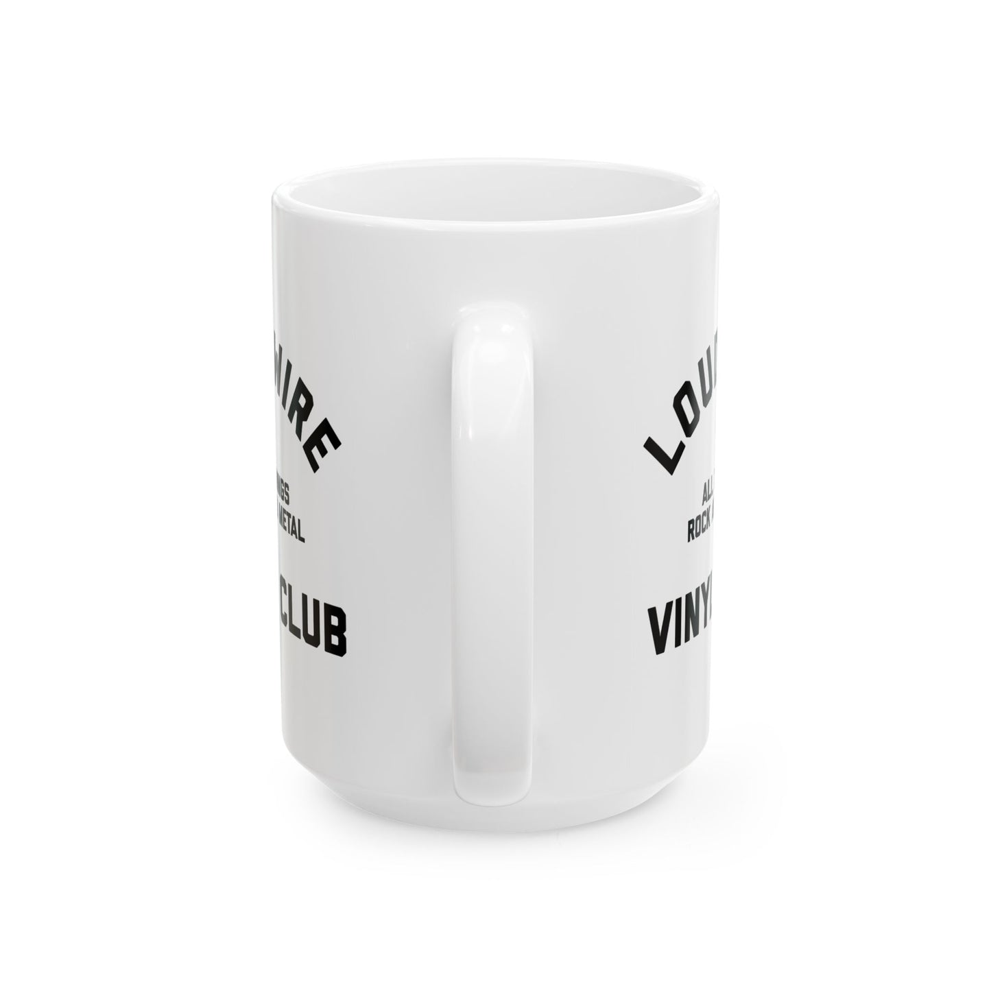 Loudwire Vinyl Club White Mug