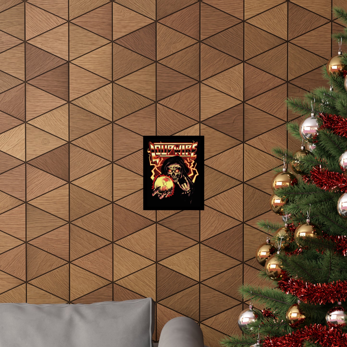 '80s METAL POSTERS (Gold)