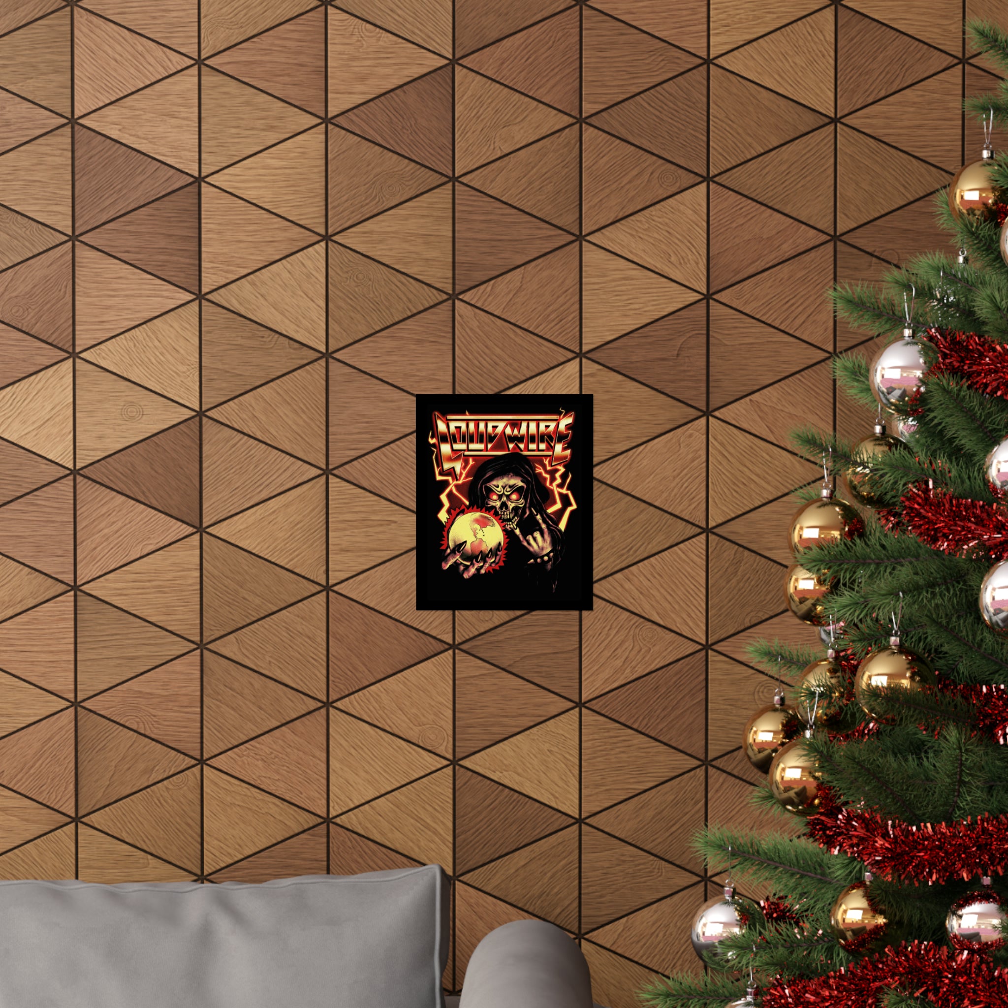 '80s METAL POSTERS (Gold)