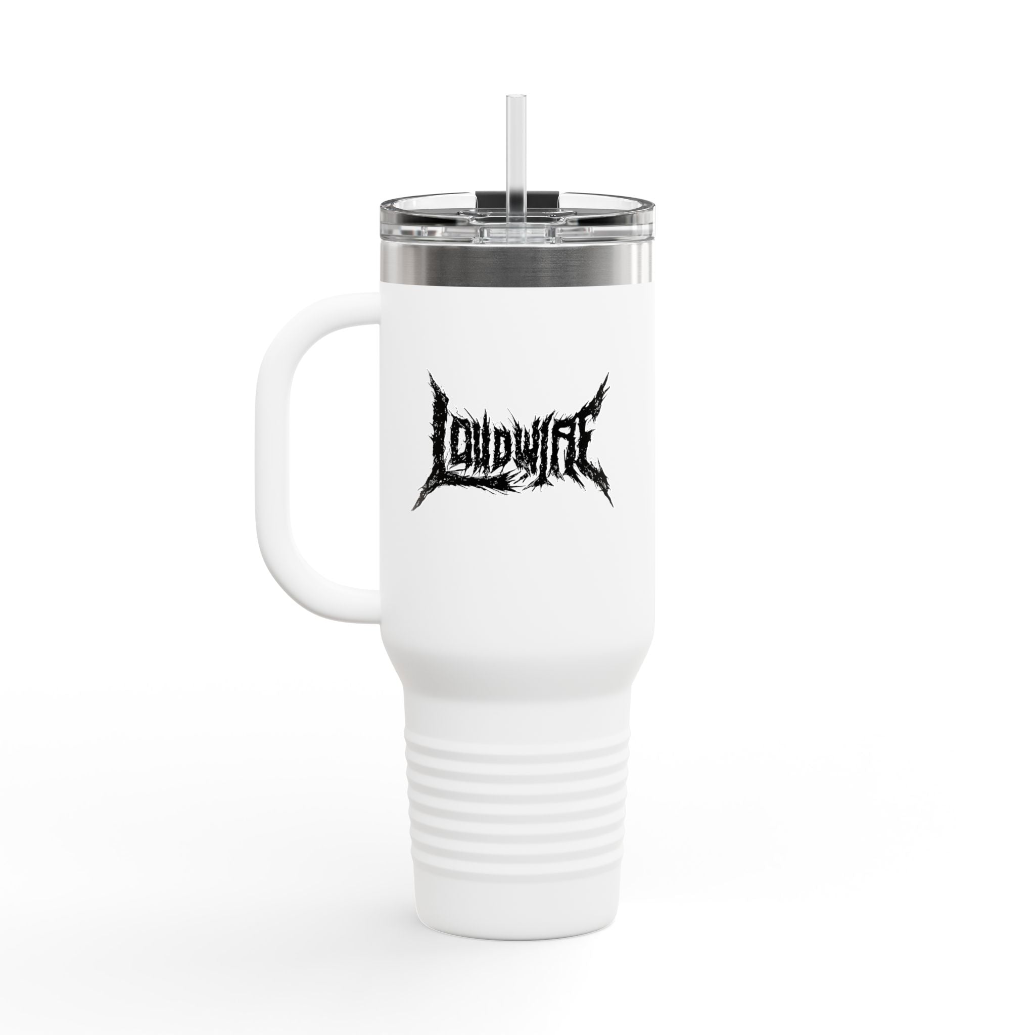 Loudwire Death Metal Logo Travel Mug, 40oz