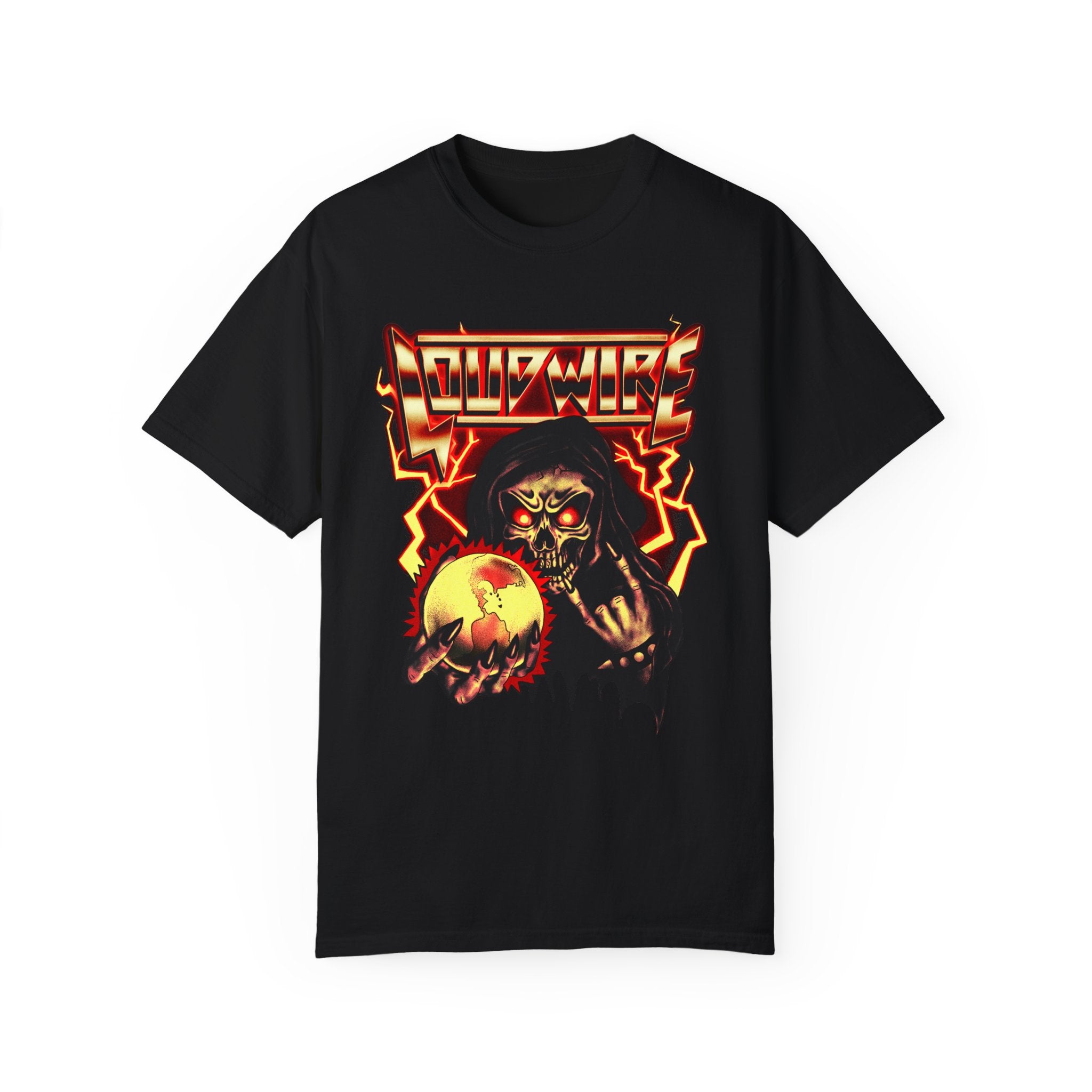 80s METAL T-SHIRT (Gold) – Loudwire