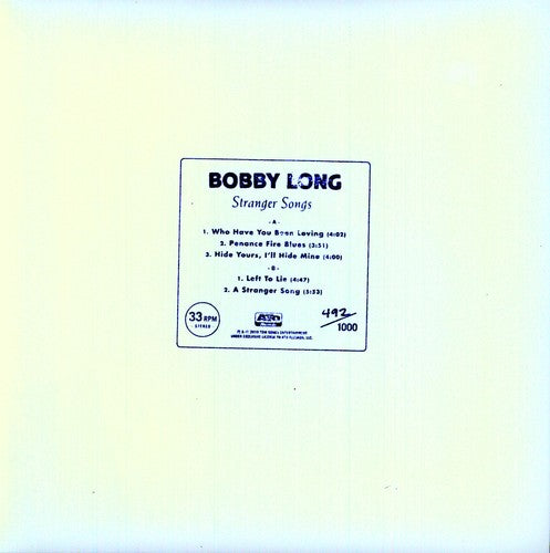 Bobby Long - Stranger Songs (10")