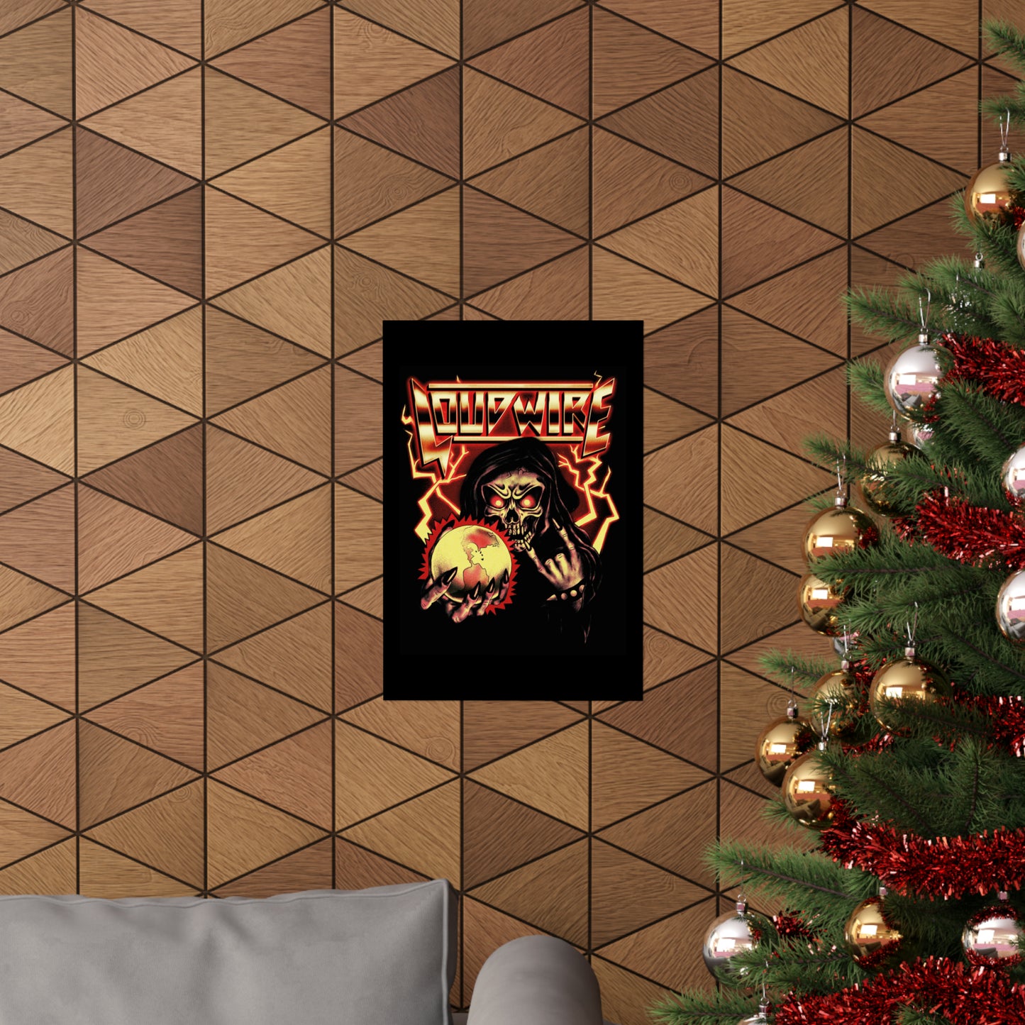 '80s METAL POSTERS (Gold)