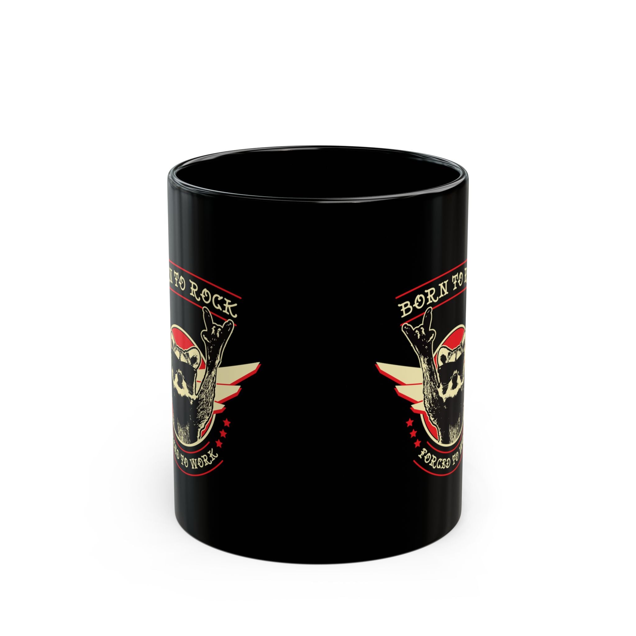 Born to Rock, Forced to Work Mug