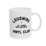 Loudwire Vinyl Club White Mug