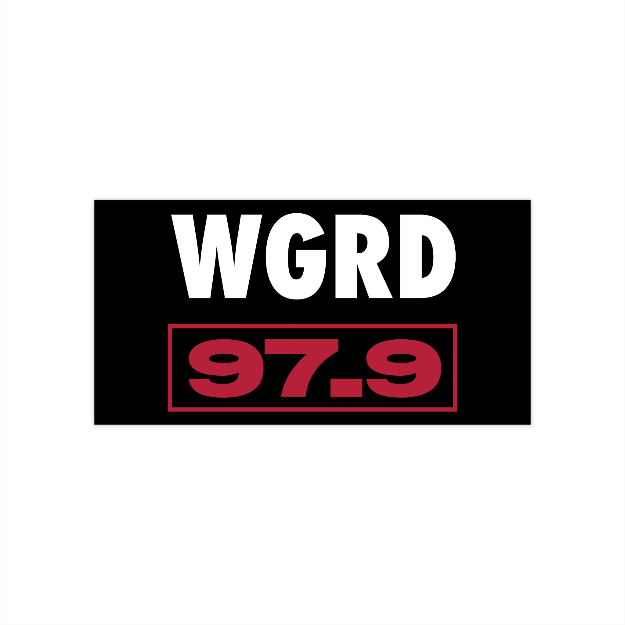 WGRD Bumper Stickers