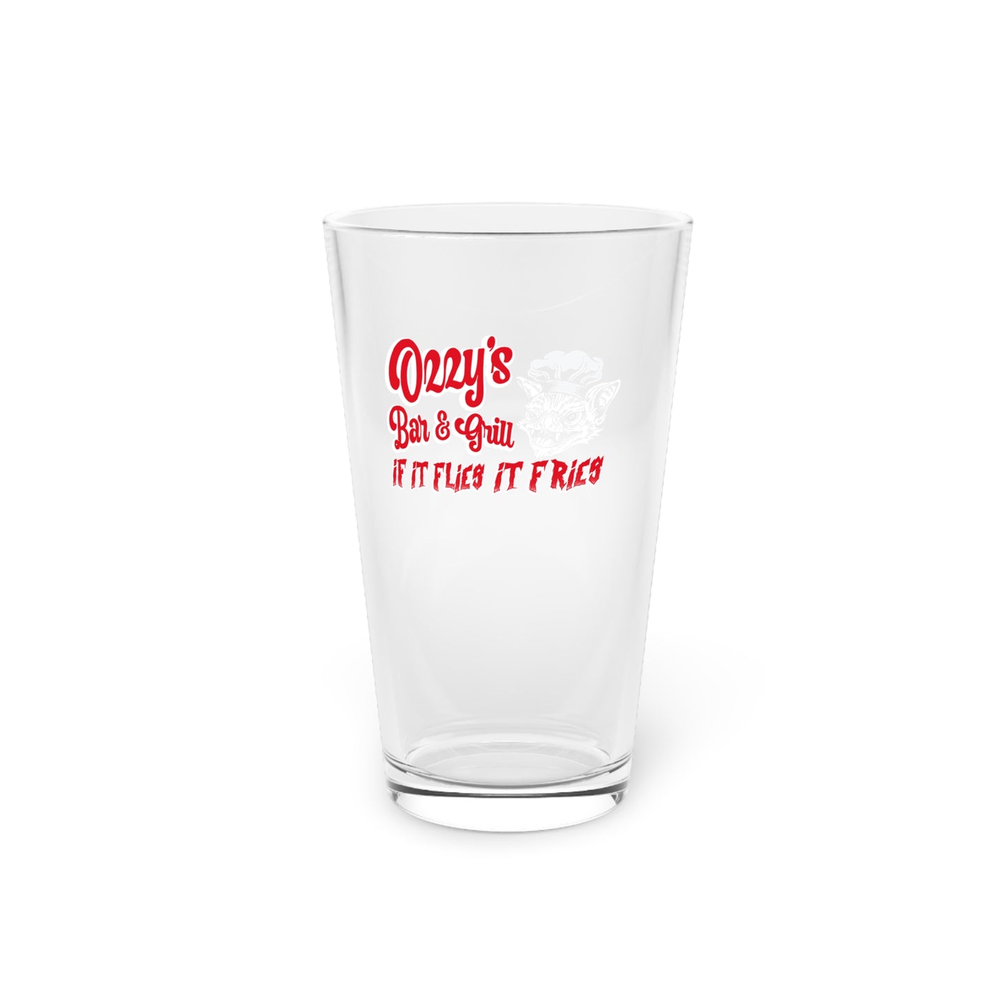 OZZY'S BAR & GRILL PINT GLASS