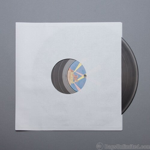Bags Unlimited - Bu S12wr Lp Inner Sleeve W/center Hole 100 Ct Wht