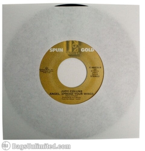 Bu S7Wr 45 Rpm Sleeve Acid Free 100 Count (White) - Bags Unlimited S7WR - 7 Inch 45 RPM Paper Record Sleeve - 100 Count (White)