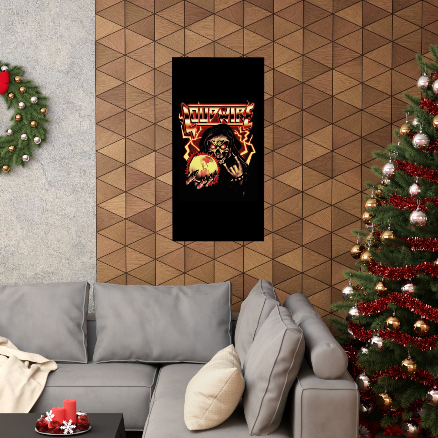 '80s METAL POSTERS (Gold)