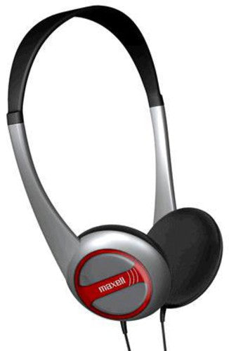 Maxell 190318 Hp-200F Lightweight Headphones Blk - Maxell 190318 HP-200F Portable Lightweight Headphones On Ear (Black)