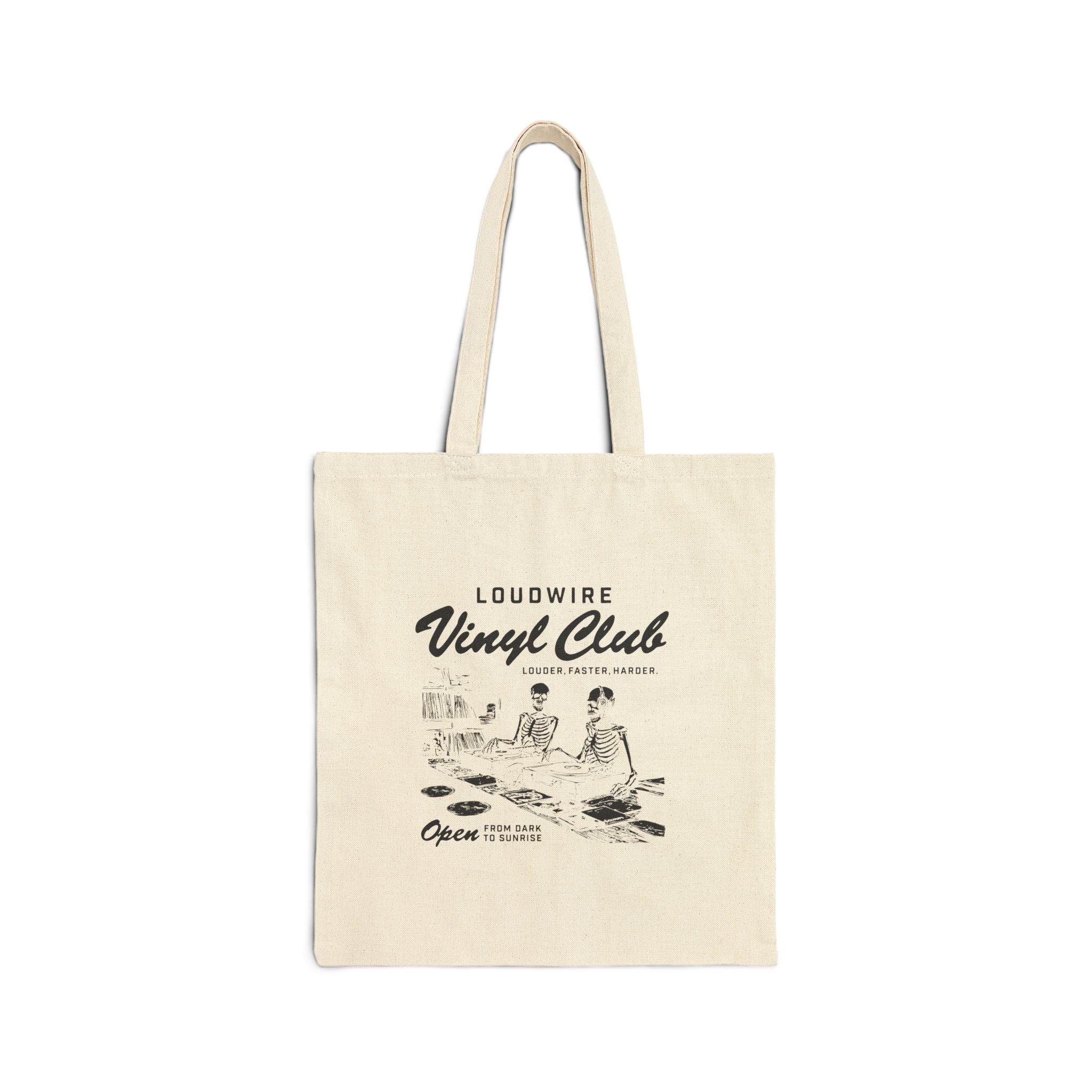 Vinyl Club Tote Bag