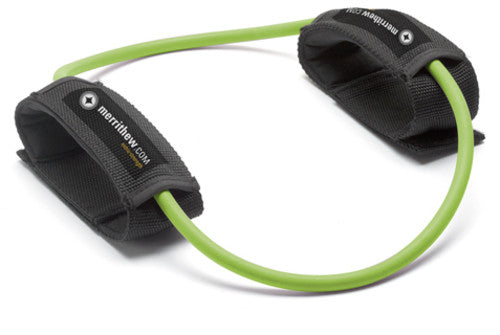 Strength Tubing: Ankle - Extra Resistance (Lime) - MERRITHEW Strength Tubing - Ankle, Extra Resistance (Lime), 35 inch / 89 cm Diameter