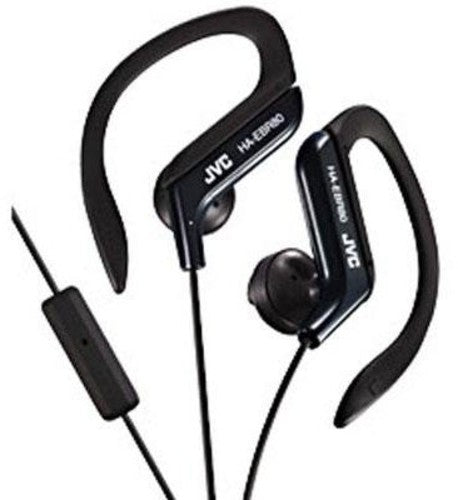 JVC America - Jvc Haebr80b Sport Clip Earphones Microphone Black