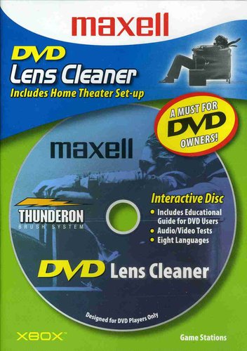 Maxell 190059 DVD-Lc DVD Laser Lens Cleaner - Maxell 190059 DVD-LC DVD Laser Lens Cleaner - User Guide - Home Theater Set Up