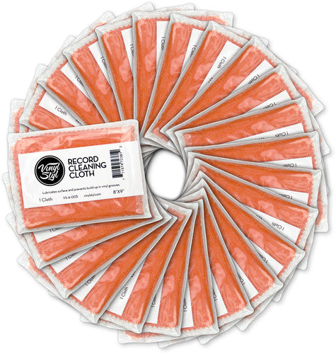 Vinyl Styl Vsa007 25Ct Refill Lubricated Cln.Cloth - Vinyl Styl® VS-A-007 Refill Lubricated Vinyl Record Cleaning Cloths - 8"X9" 25 Count