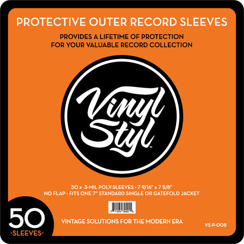 Vinyl Styl - Vinyl Styl Vsp008 45 Rpm Record Otr Slv 50 Cnt Clr