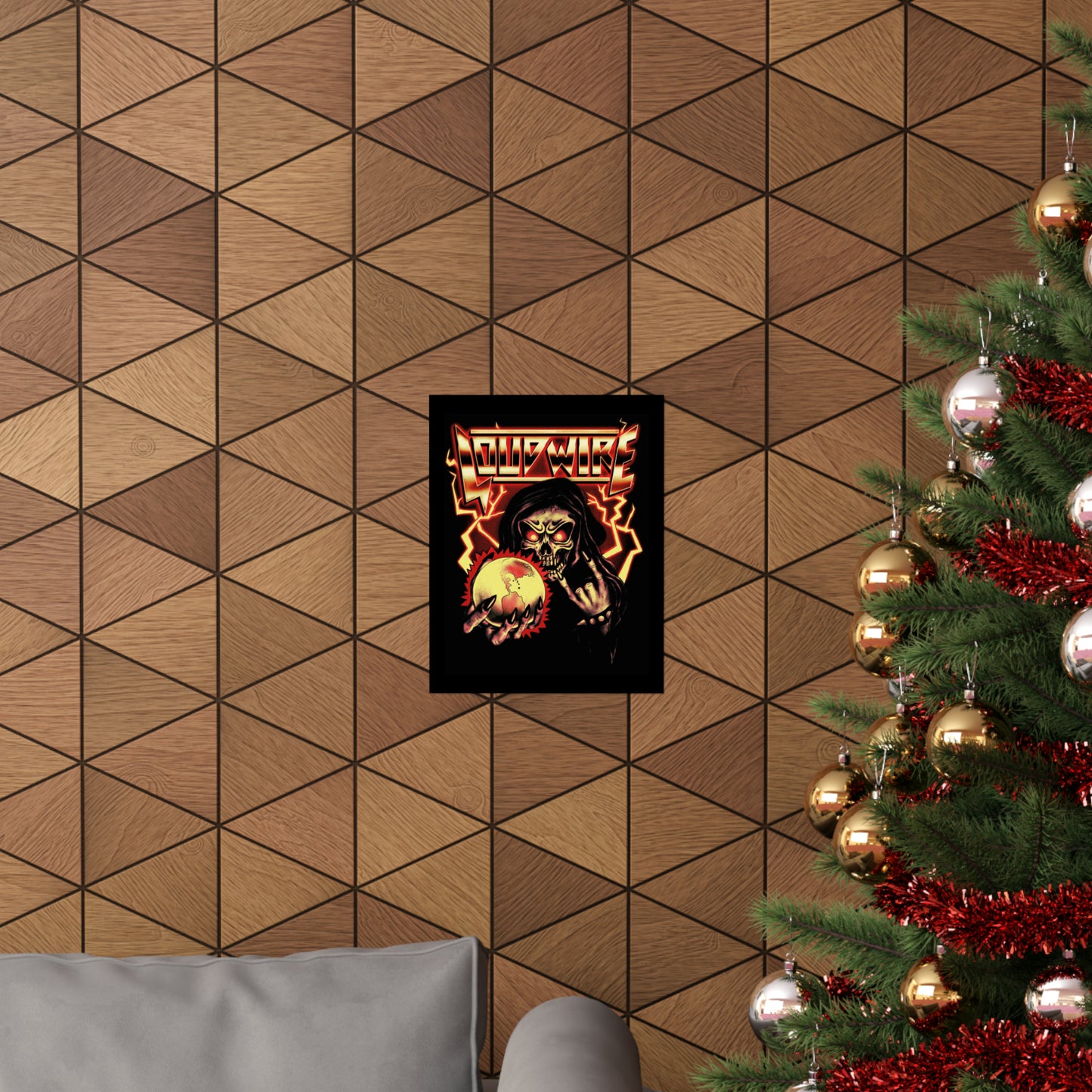 '80s METAL POSTERS (Gold)