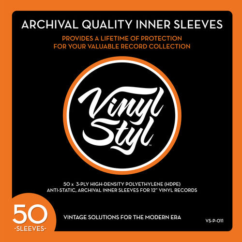 Vinyl Styl - Vinyl Styl Vsp011 12in in Slv Archive Quality 50ct