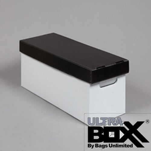 Bags Unlimited - Bu X45225cp 45 Rpm Storage Box Plastic White/black