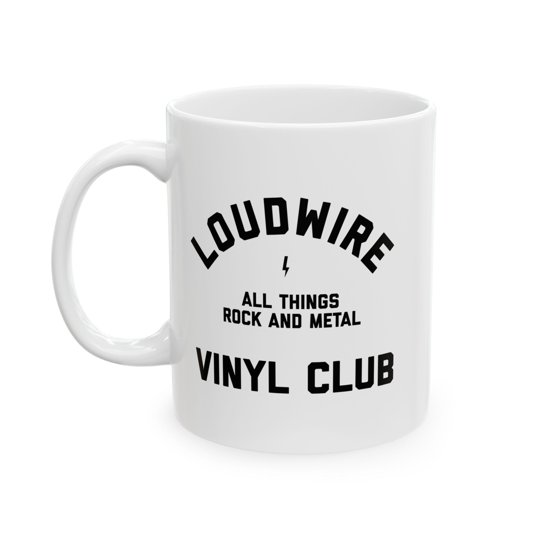 Loudwire Vinyl Club White Mug