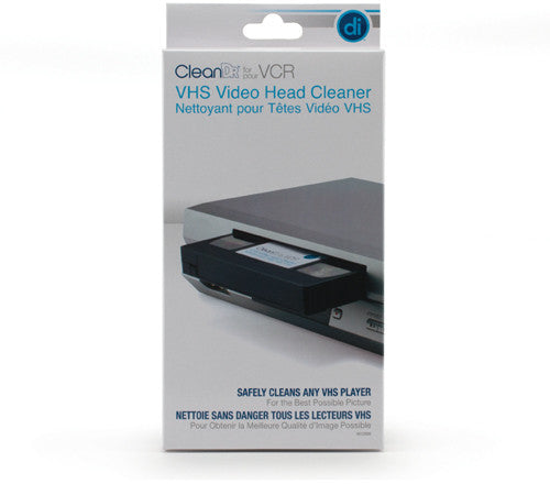 Di 6012800 Cleandr Vhs Video Head Cleaning Kit - Digital Innovations 6012800 CleanDr VHS Video Head Cleaner (Black)