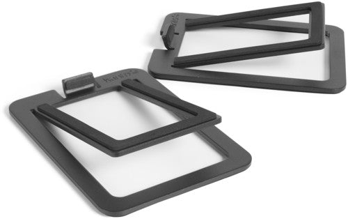 Kanto S2 Desktop Speaker Stand Black - Kanto S2 Desktop Speaker Stands - 2 Pack - Vertical Tilt - Steel (Black) (SPEAKERS)