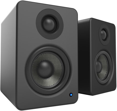 Kanto Yu2Mb Powered Desktop Speakers Matte Black - Kanto YU2MB Powered Desktop Speakers - 100 Watts - Amplifer (Matte Black)