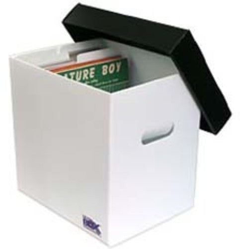 Bags Unlimited - Bu Xlp65pc Ultra Boxx Plastic Lp Storage Bx Wh/ Bk