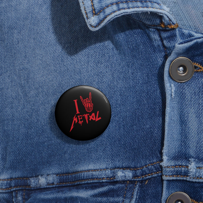 I 🤘METAL BUTTON