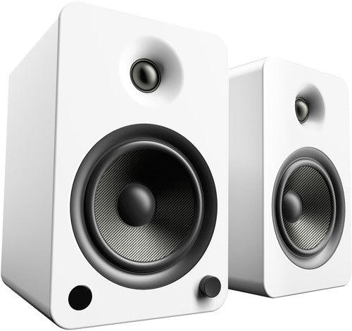 Kanto Yu6Mw Powered Speakers Bt Preamp Wht - Kanto YU6MW Bluetooth Powered Speakers - 200 Watts - Phono Preamp (Matte White)