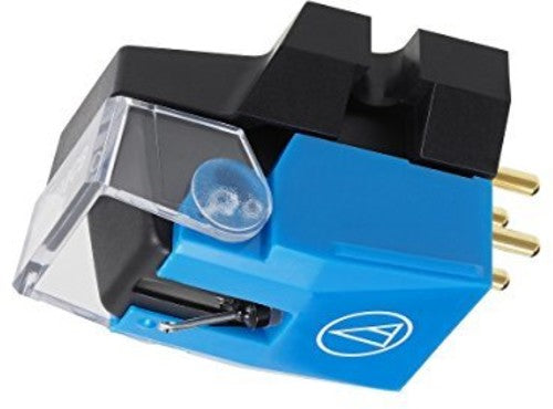 Audio Technica Vm610Mono Phono Cartridge - Audio Technica VM610MONO Monoaural Dual Moving Magnet Phono Cartridge (Black/Blue)