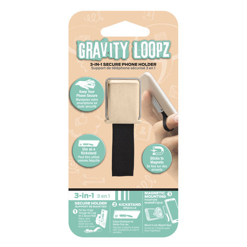 Gravity Loopz Etzloopgd Mgntc Phn Loop Kckstnd Gld - Gravity Loopz Etzloopgd MGNTC PHN Loop KCKSTND GLD