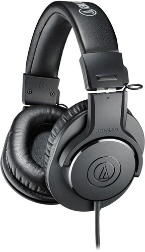 Audio Technica Ath-M20X Pro Monitor Headphones Blk - Audio Technica ATH-M20X Professional Monitor Headphones - PRO Audio (Black)
